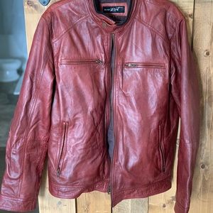 Men’s leather jacket size large